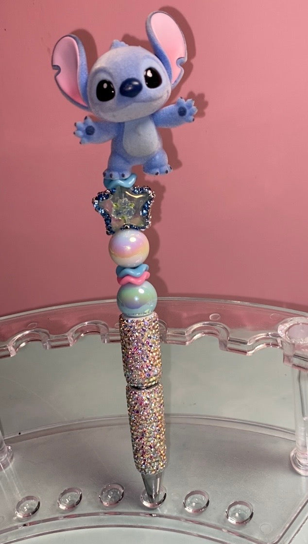 The "Fuzzy Friend" Beaded Pens Collection