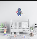Mischievous Blue Alien Collection- Vinyl Wall Decals Options